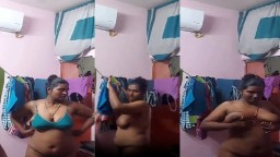 Tamil Aunty Video Of Dress Change Viral Show