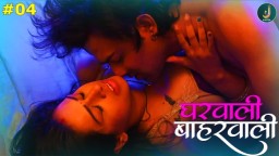 Gharwali Baharwali (2024) S01 E04 Jalva Hot Web Series