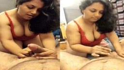 Sanjana Bhabhi Desi Blowjob To Boss Viral Sex