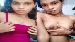 Mallu Hot Girlfriend Topless Viral Boobs Showing